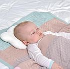 Дитяча ортопедична подушка для новонароджених від 0-12, 20х27х5 д.8 см Ведмедик, фото 2