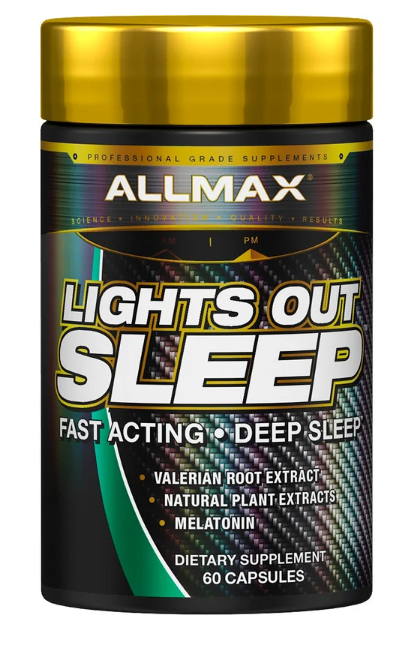 AllMax Lights Out Sleep 60 caps