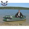 Моторний човен Bark BT-270K з пол-книжкою двомісний човен під двигун ПВХ човен Барк надувний, фото 3