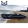 Моторний човен Барк ВТ-310ДК надувний човен ПВХ Bark BT-310DK тримісний човен під двигун ПВХ човен Барк пол-книжка, фото 8