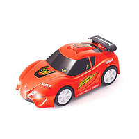 Игрушка для мальчика Hola Toys Гоночный автомобиль со звуковыми и световыми эффектами, красная