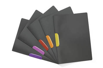 Папки для документів з кліпом Duraswing Color (5шт) DURABLE