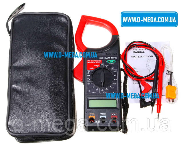 Токові кліщі DT-266C (оригінал) Digital Clamp Meter