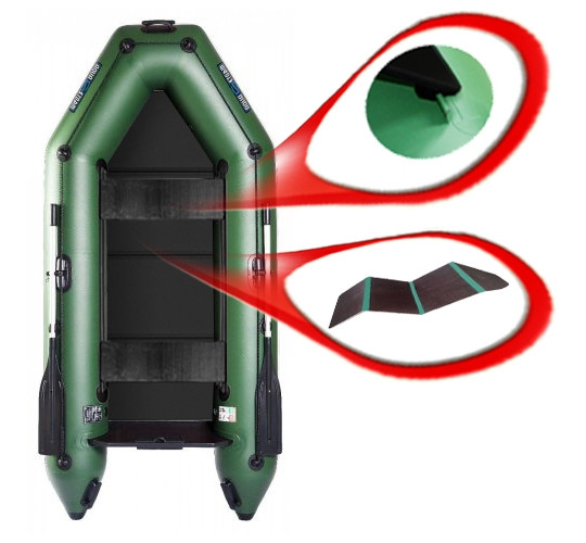 Aqua Storm STM-260Sk_ps човен Шторм 260 з книжкою і пересувними сидіннями
