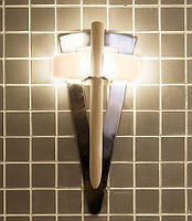 Светильник Факел TL 100 с деревянным стержнем Cariitti для бани и сауны