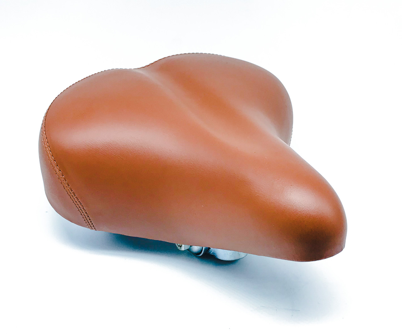 Седло для велосипеда на пружинах Brown