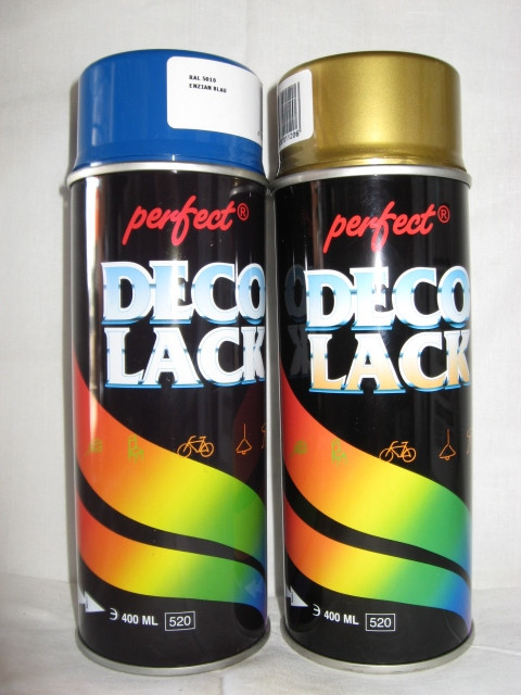 Фарба для бампера Deco Lack чорна, 400мл