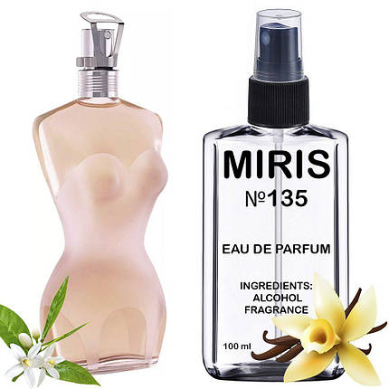 Духи MIRIS №135 (аромат схожий на Jean Paul Gaultier Classique) Жіночі 100 ml, фото 2