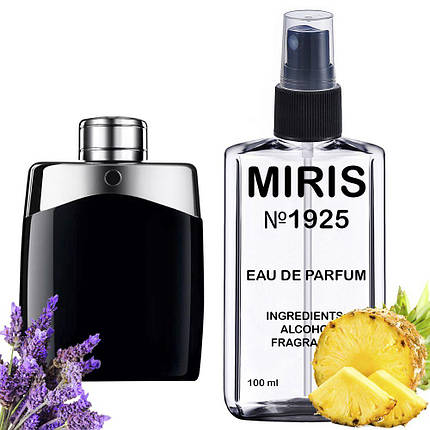 Духи MIRIS №1925 (аромат схожий на MontBlanc Legend) Чоловічі 100 ml, фото 2