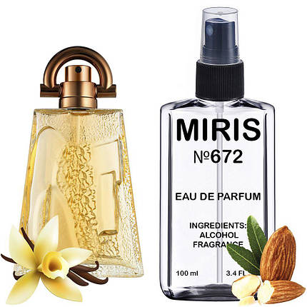 Духи MIRIS №672 (аромат схожий на Givenchy Pi) Чоловічі 100 ml, фото 2