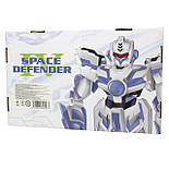 Іграшка дитяча - космічний бластер, 27 см, світло, звук, музика, синій, пластик (145404), фото 3