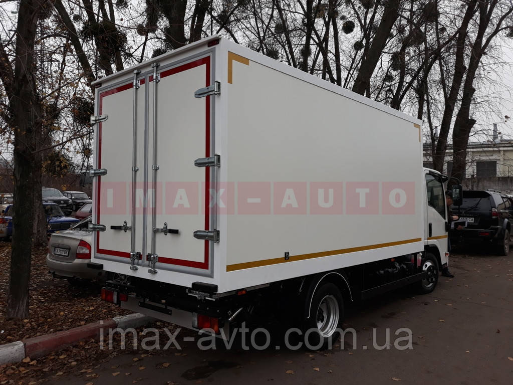 Автомобиль грузовой ISUZU NMR 85 L с сэндвич-панельным фургоном - фото 3 - id-p254499352