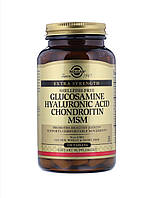 Хондроитин Глюкозамин MSM гиалуроновая Кислота Solgar, 120 таблеток