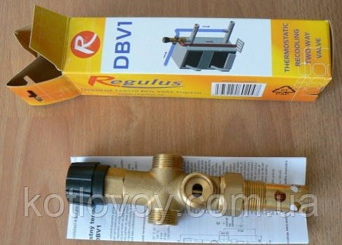 Двоxxодовий захисний клапан Regulus DBV 1 3/4, фото 3