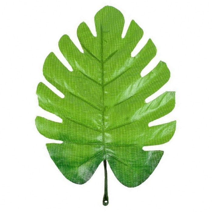 Лист монстери зелений з петелькою 16 см (20 шт в уп), фото 1