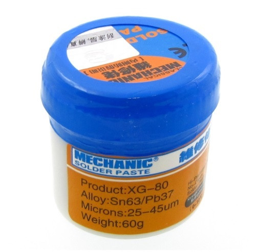 Паяльна паста BGA Mechanic XG-80 (60гр.)