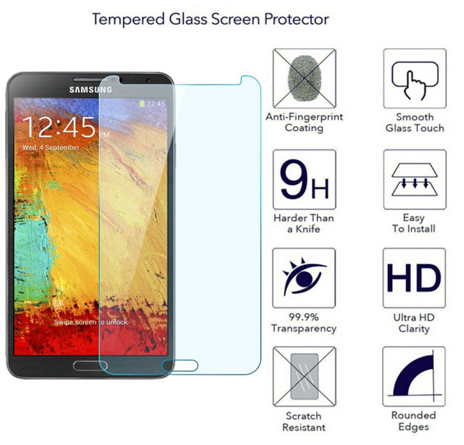 Защитное стекло для Samsung Galaxy Note 3 SM-N9002 - фото 1 - id-p1188625742