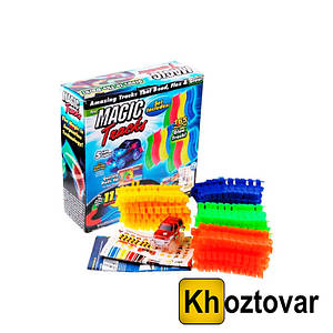 Дитячий конструктор "Дорога, що світиться" Magic Tracks | 165 деталей