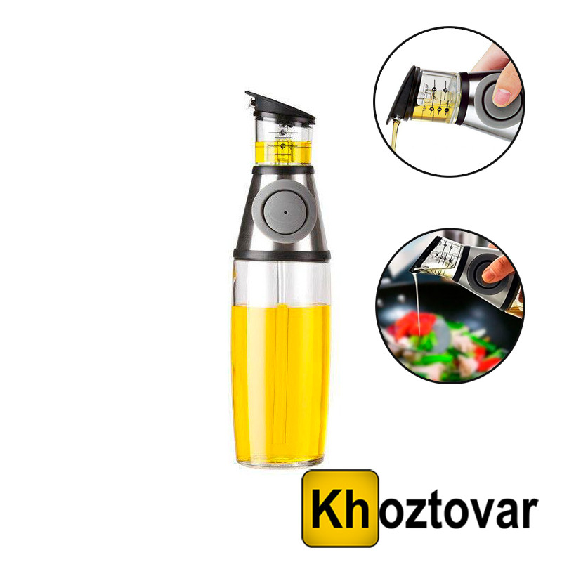 Дозатор для олії та оцту Press & Measure Oil & Vinegar Dispenser, фото 1