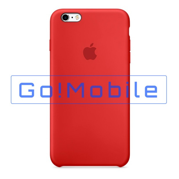 Чохол iPhone 6 Plus, iPhone 6S Plus Silicon Case Red