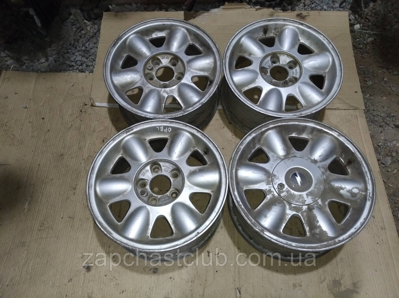 Диск литий Opel Omega B (ціна за 1шт) R15 ET33, 5х110, 7jx15H2 99220 Omega B, фото 1