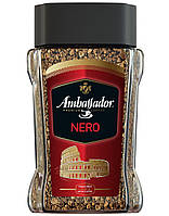 Кофе растворимый Ambassador Nero 190 грамм в стеклянной банке