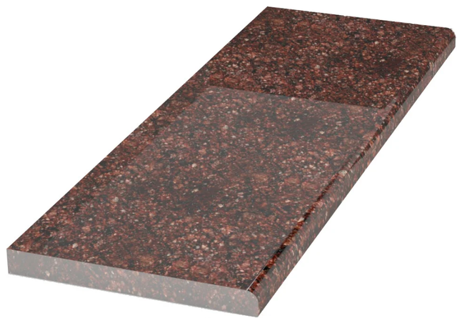 підвіконня червоне з токівського граніту