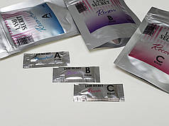 Набір складів № 1, 2, 3 LASH SECRET для ламінування вій і брів, саші