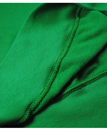 Мужская толстовка с капюшоном весна/осень ярко-зеленая - 2XL - фото 5 - id-p1006673049