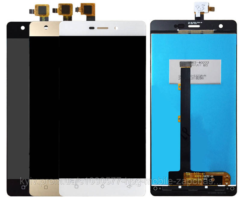 Дисплей для Nomi i506 Shine, модуль у зборі (екран і сенсор), оригінал, фото 1