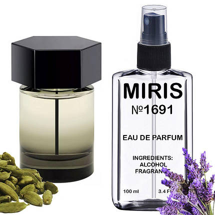 Духи MIRIS №1691 (аромат схожий на Yves Saint Laurent La Nuit De L Homme) Чоловічі 100 ml, фото 2