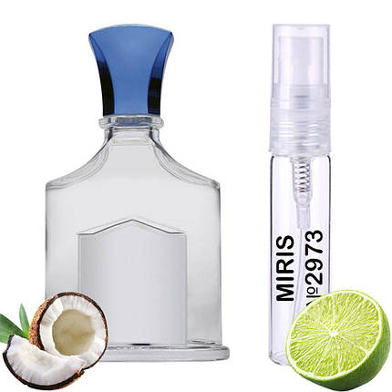 Пробник Духів MIRIS №2973 (аромат схожий на Creed Virgin Island Water) Унісекс 3 ml, фото 2
