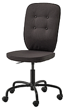 Офісне тканинне крісло на коліщатках з регульованою висотою
