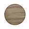 Стільниця Топалит колір Messina Oak кругла 80 см, фото 2