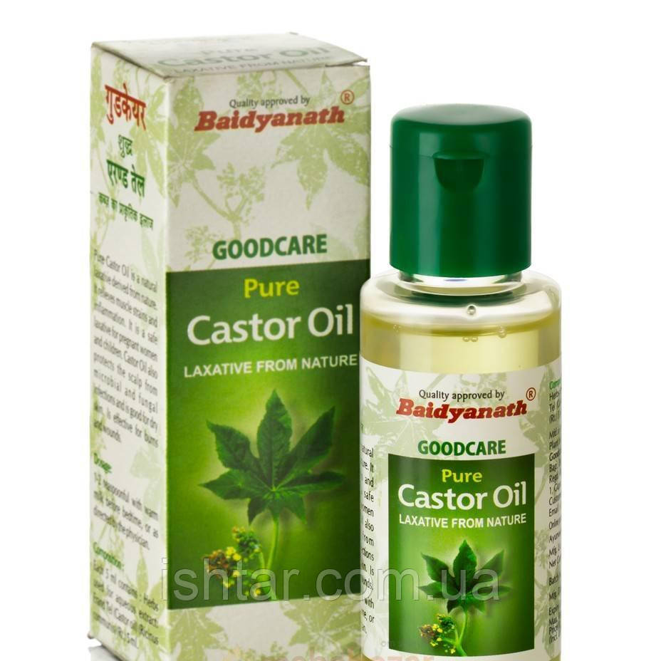 Олія рицинова 50 мл Castor Oil 50 Ml Baidyanath, Бад'янатх