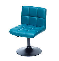 Крісло Arno BK - Base зелений 1002 екокожа на чорній опорі