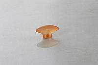 Мебельная ручка Poliplast РП-20 прозрачная оранжевая