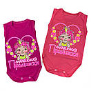 Боді-майка для дівчинки кольорова, фото 4