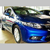 Молдинги на двери для Honda Civic Mk9 4Dr sedan 2011-2014