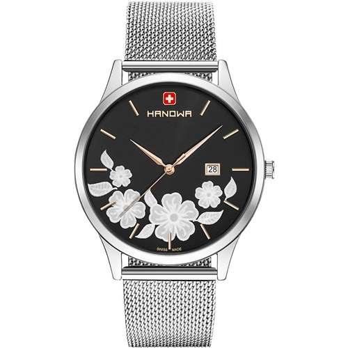 Годинники наручні жіночі Hanowa 16-3086.04.007 кварцові, "міланський" браслет, Швейцарія, фото 1