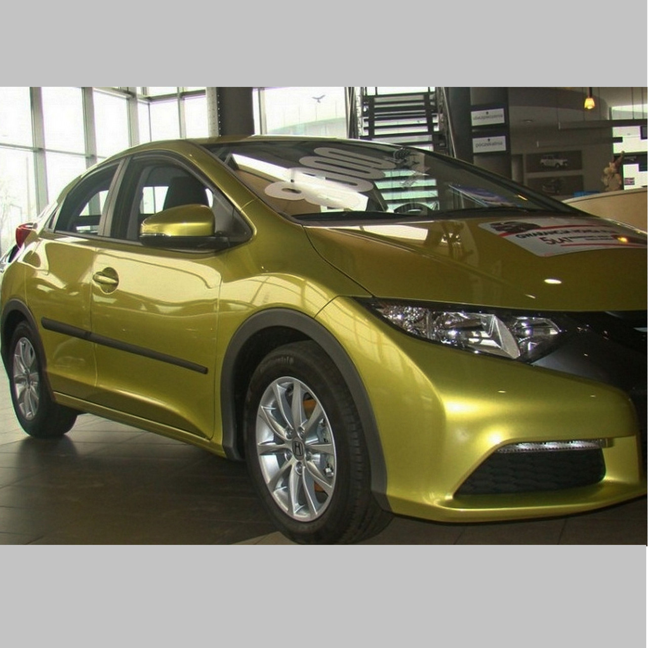 Молдинги на двері для Honda Civic 5Dr H/B 2011-2014 / lift. 2014-2017, фото 1