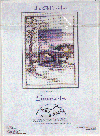 Схема вышивки крестом на бумаге Пейзаж
