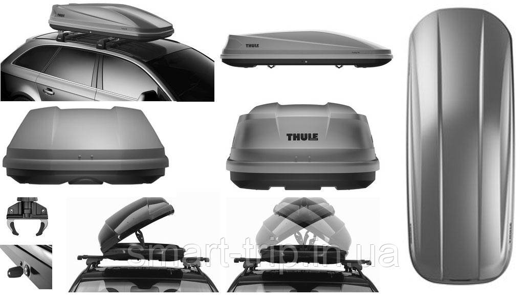 Бокс Thule Touring M 200 (400 Л) Titan Aeroskin Серый 6342T 22500