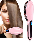 Електричний гребінець-випрямляч FAST HAIR STRAIGHTENER hqt-906/маскова щітка для волосся й прасок ОПТ, фото 5