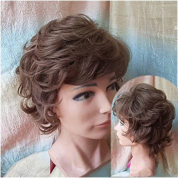 Перука з натуральних волосся каскад русявий 1001 НН-8