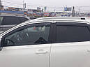 Дефлектори вікон (вітровики) Nissan Qashqai з 2006 -2014 4шт (Hic), фото 5