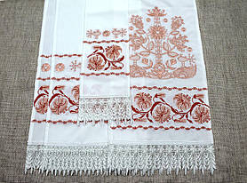 Набір рушників весільних "Родове дерево" (4 рушники )