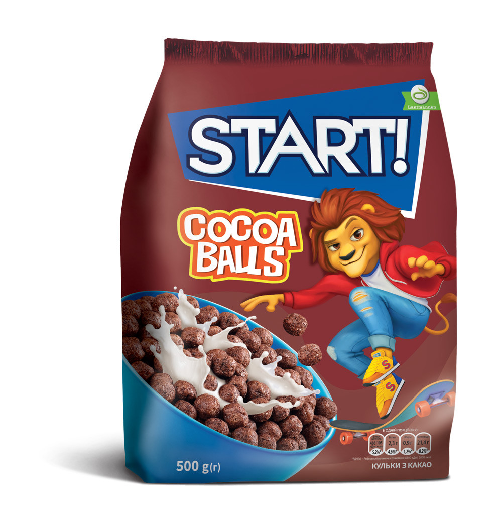 Кульки з какао 500г START!