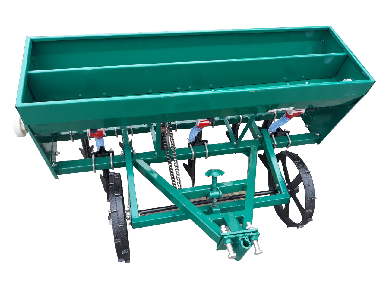 Сеялка зернотукова 2BJ-8F до мотоблока (з бункером для внесення добрив)