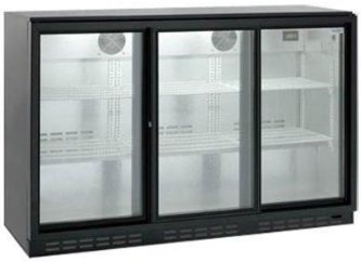 Холодильна шафа барний Hurakan HKN-GXDB315-SL 850 мм, фото 2